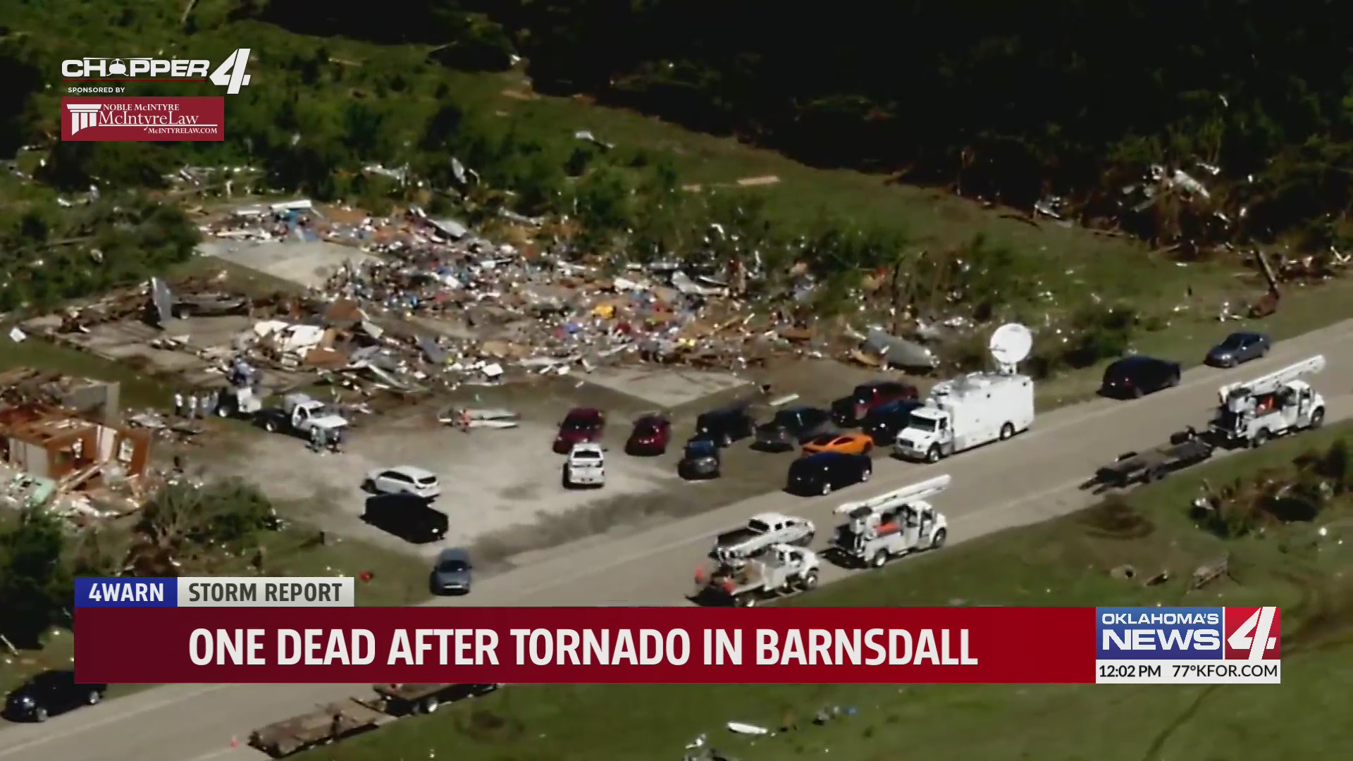 Barnsdall, Bartlesville had heavy damage during deadly tornado – KFOR