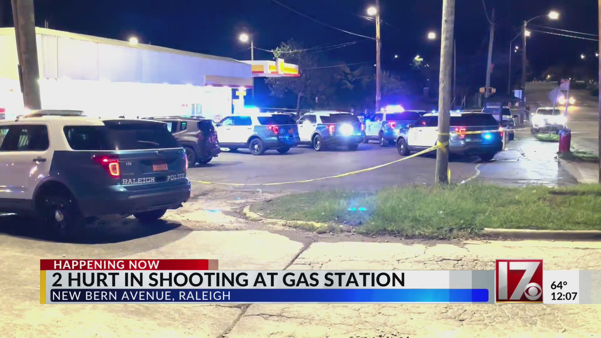 2 shot at Shell gas station on New Bern Avenue in Raleigh, police say ...