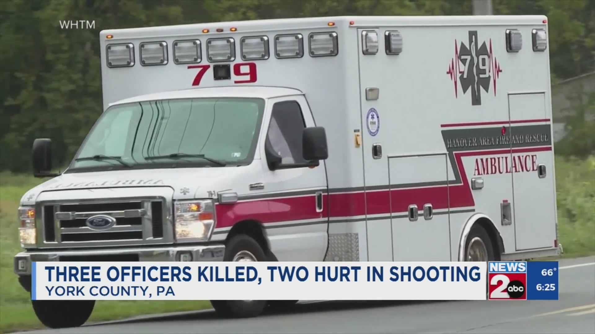 3 officers killed, 2 hurt in Pennsylvania shooting – WKRN News 2