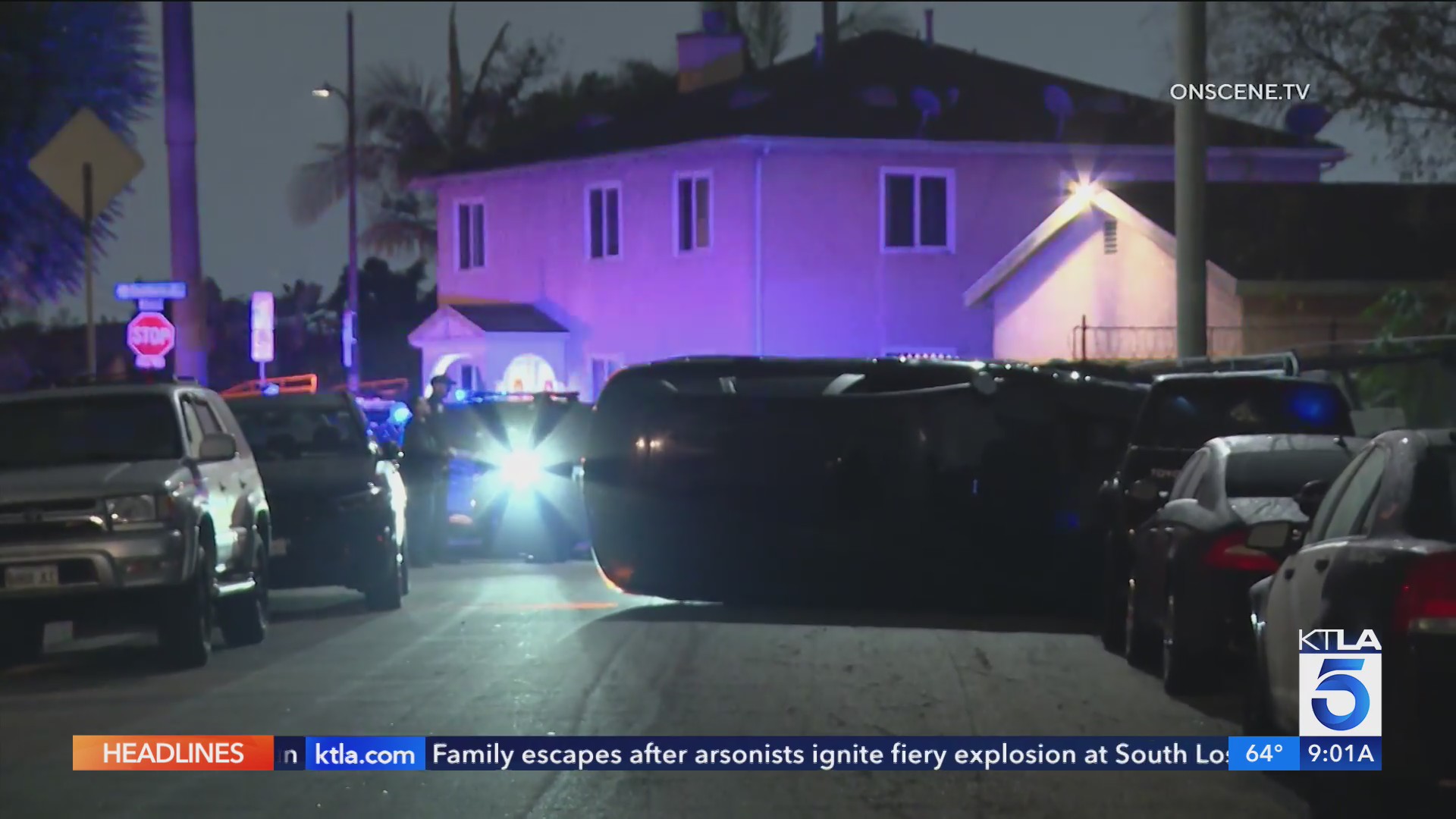 Suspect arrested after crashing into parked cars in Inglewood – KTLA