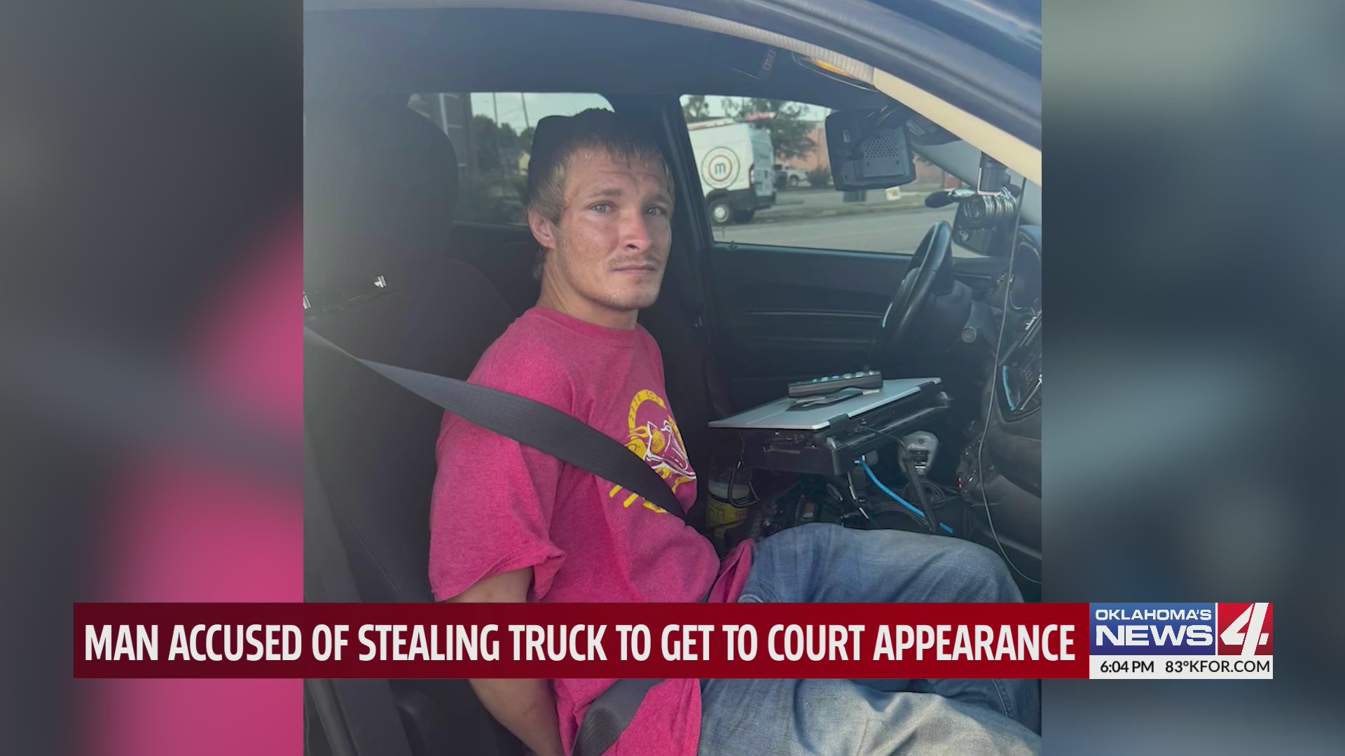 Man accused of stealing truck to get to court appearance – KFOR.com ...