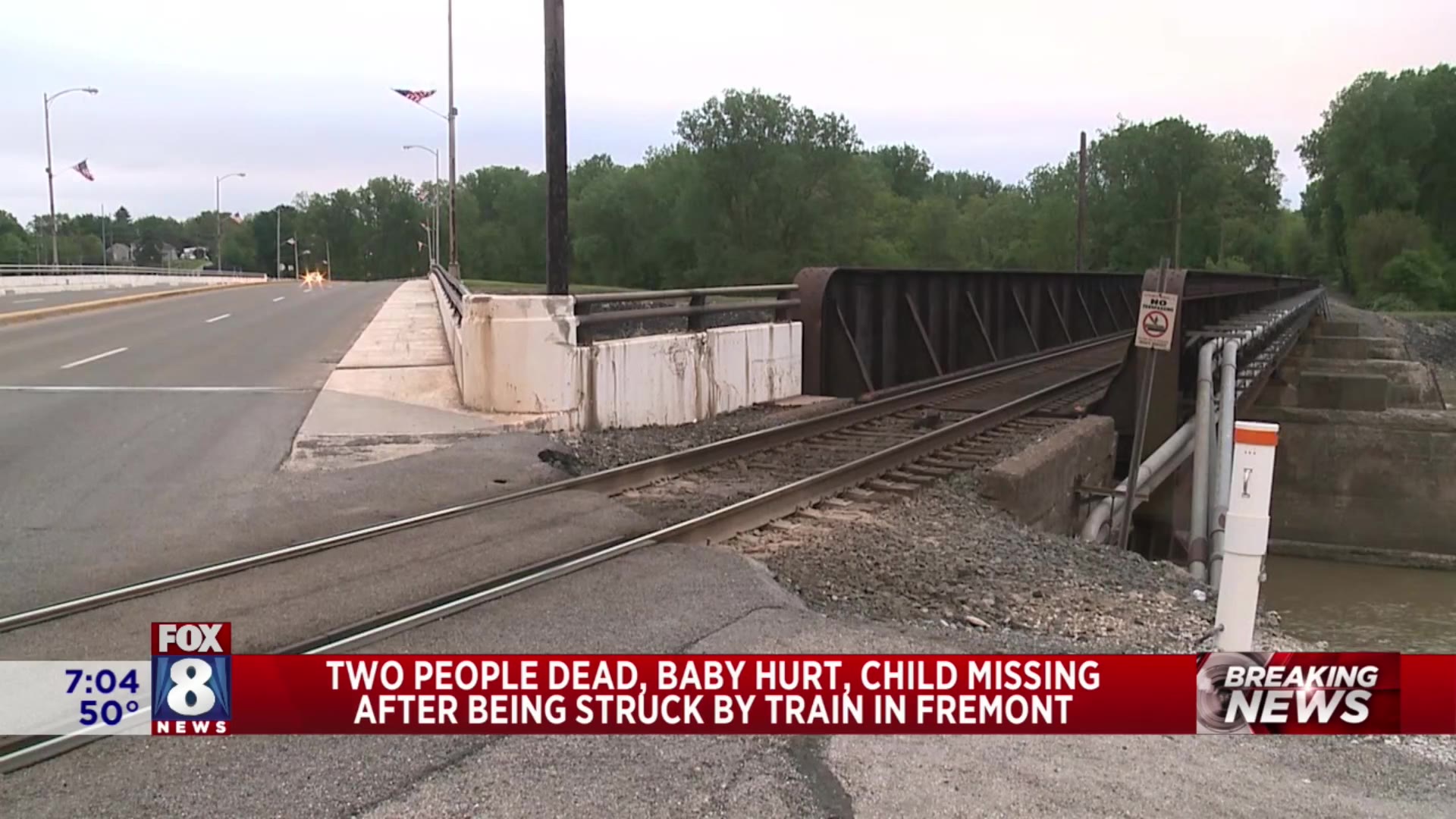 Child missing after hit by train, 2 women killed – Fox 8 Cleveland WJW
