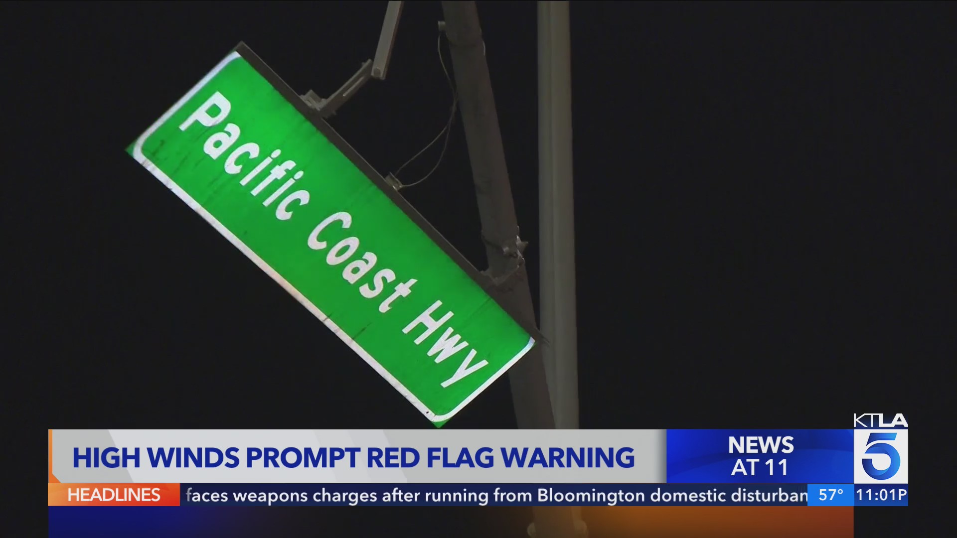 High winds in SoCal prompt red flag warnings – KTLA