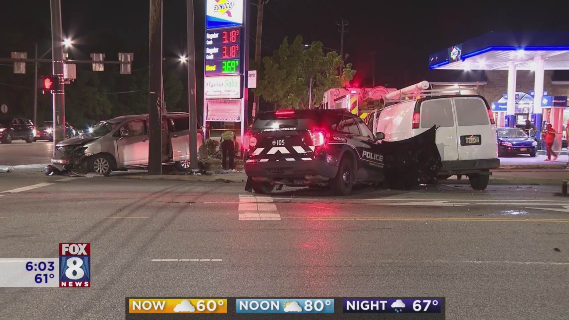 Officer injured in crash – Fox 8 Cleveland WJW