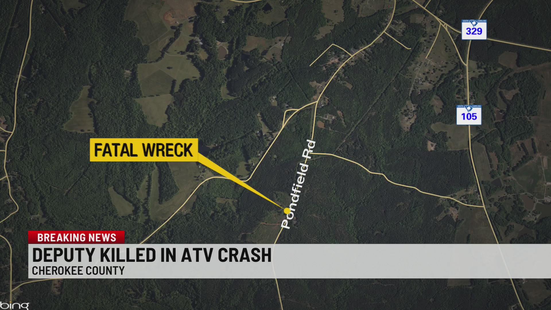 Off duty deputy killed in Cherokee County crash – WSPA 7NEWS