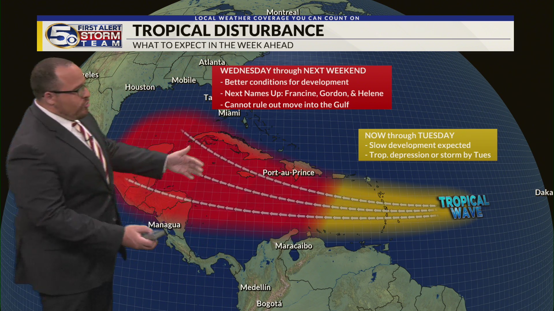 Tropical development in the Caribbean increasing – WKRG News 5