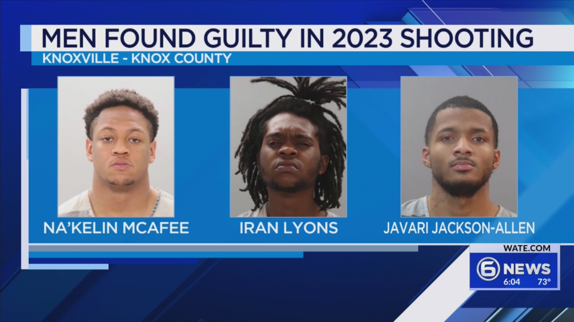 Three found guilty of murder after 2023 shooting – WATE 6 On Your Side