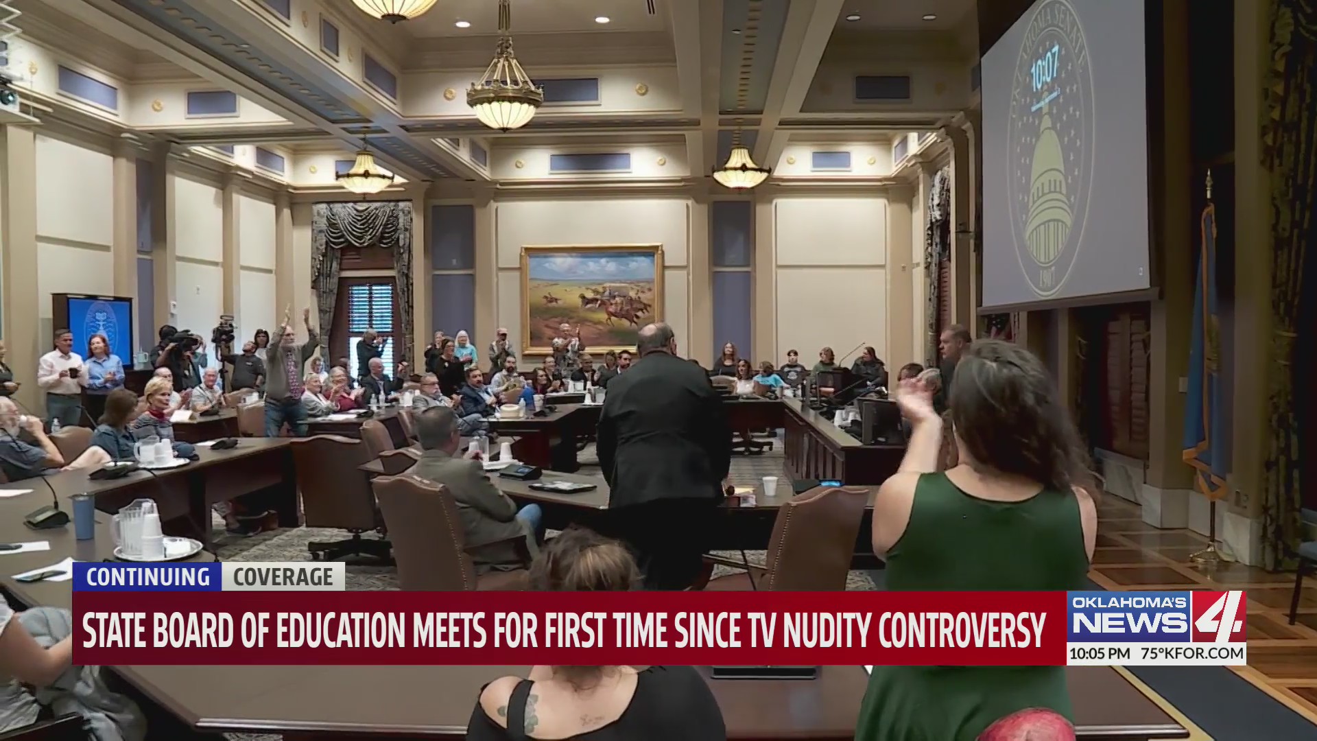 State board of Education meets for first time since TV nudity ...