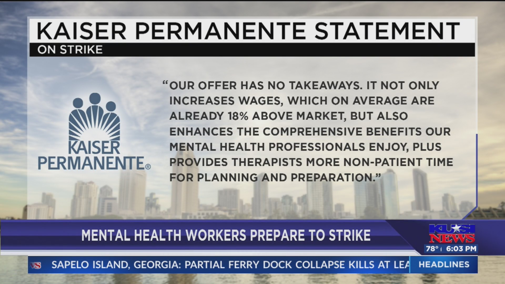 Southern California Kaiser Permanente mental health workers set to ...