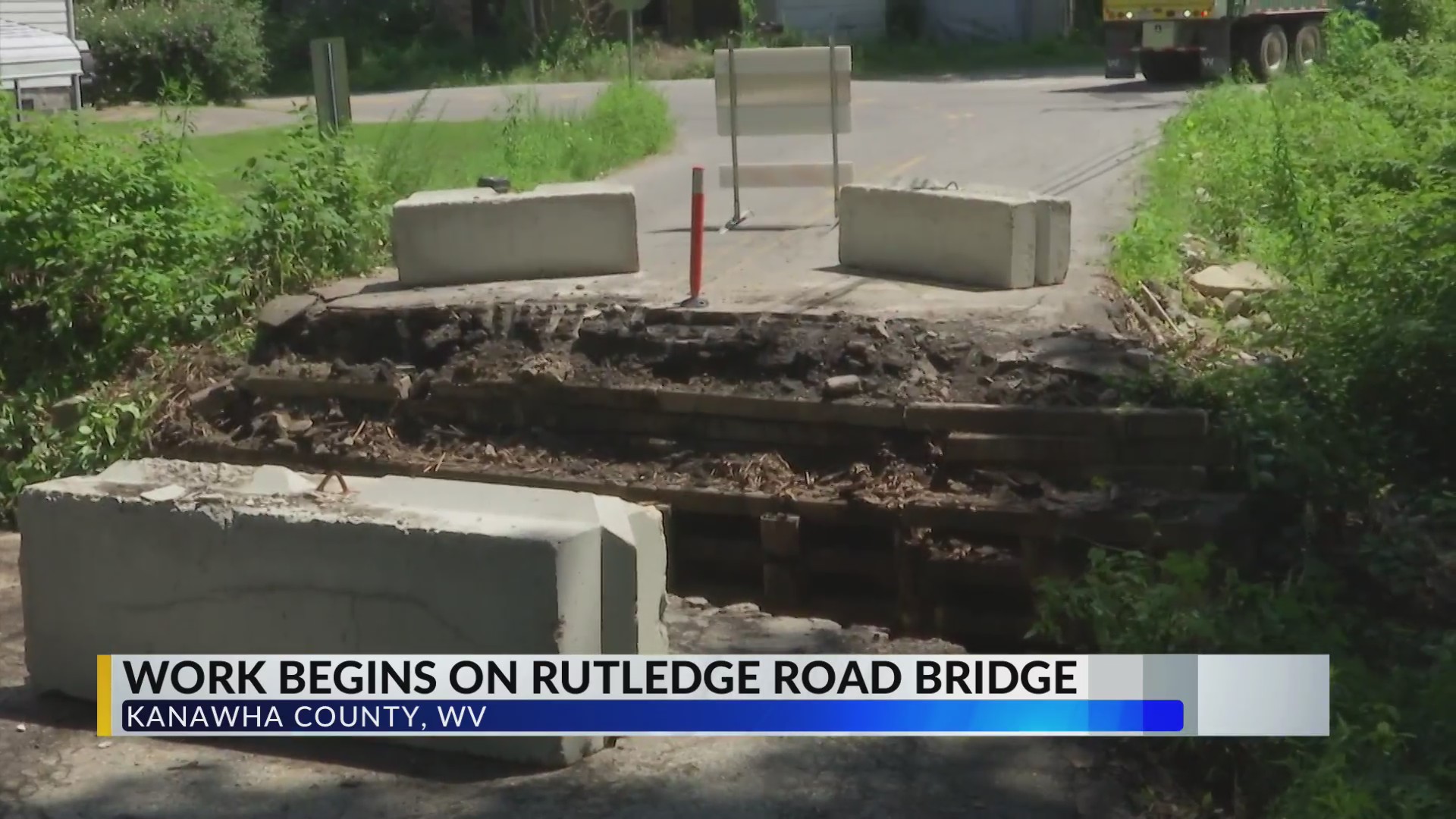Work begins on Rutledge Road bridge – WOWK 13 News