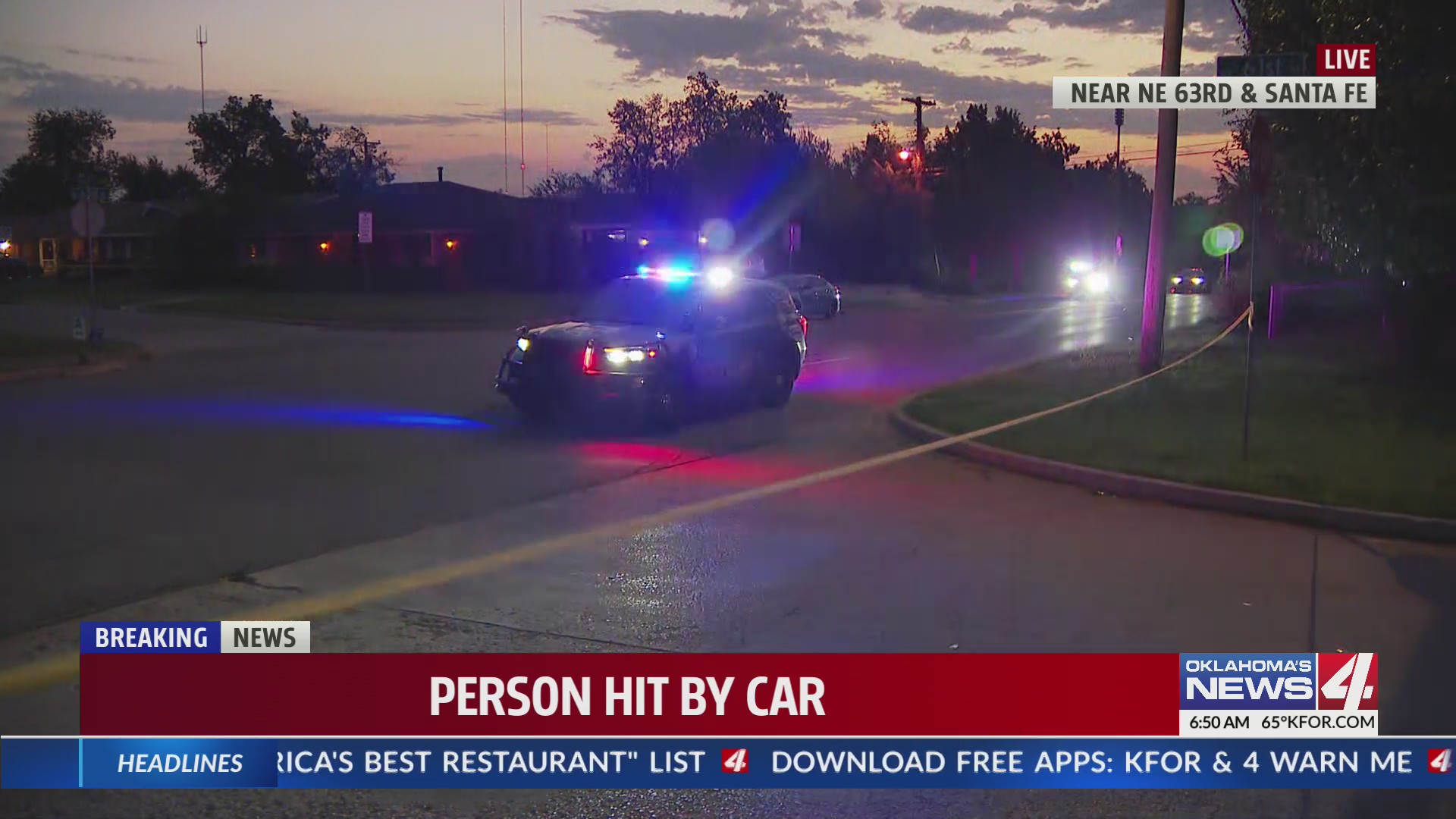 One struck by vehicle in NE Oklahoma City, police say – KFOR.com ...