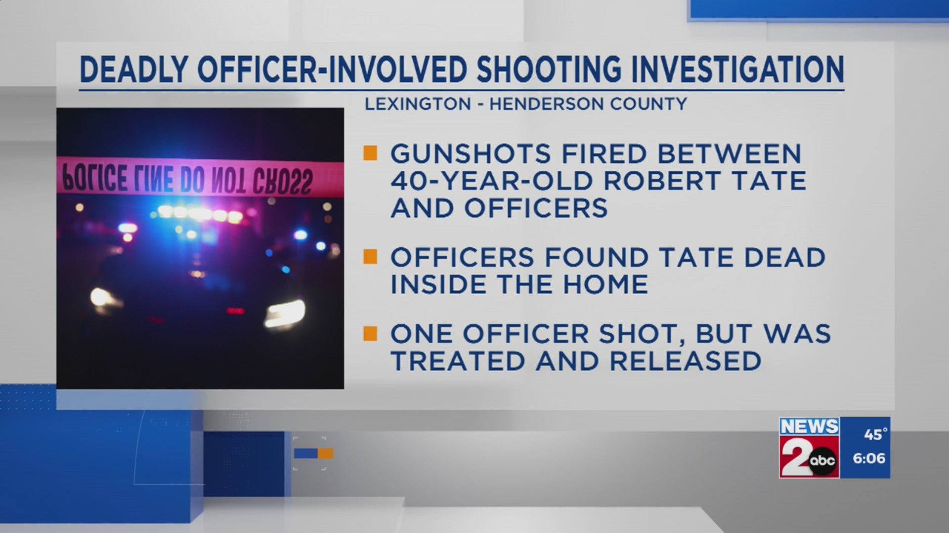 TBI investigating deadly officer-involved shooting in Lexington – WKRN ...