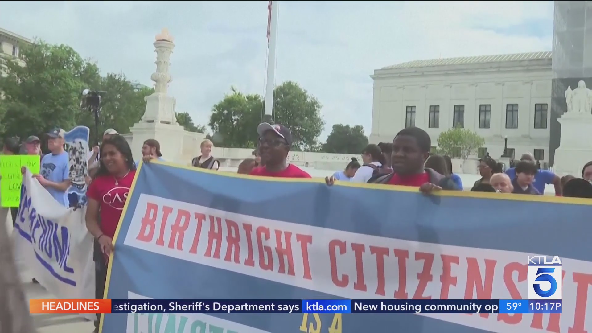 SCOTUS hears arguments in case over Trump’s birthright citizenship ...