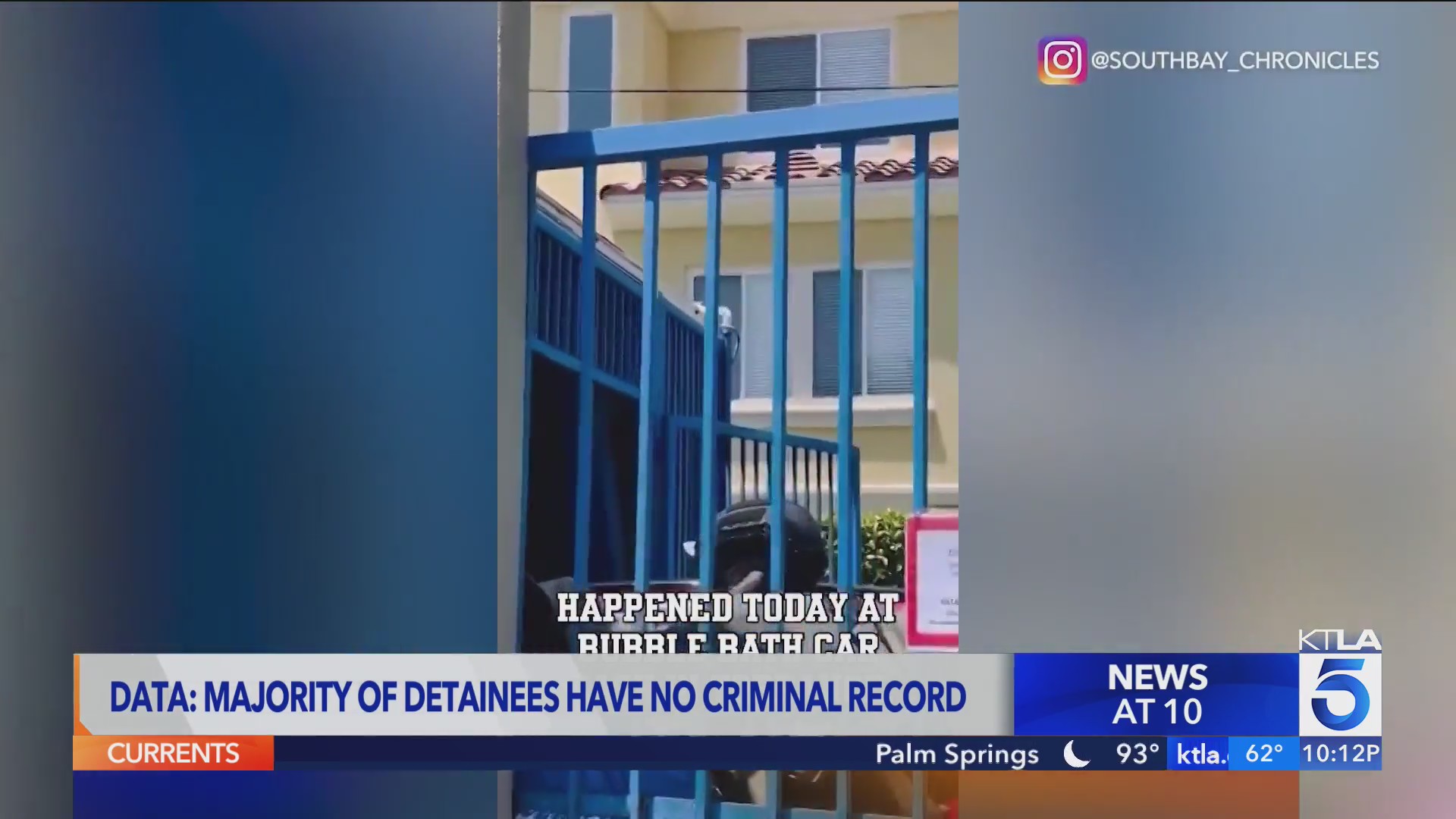 Data: Majority of immigration detainees have no criminal record – KTLA