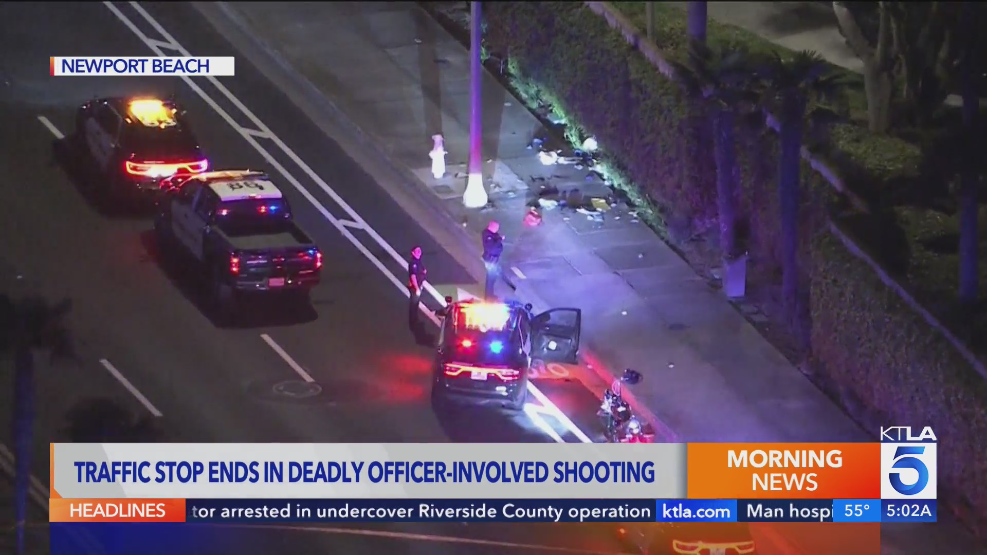 Traffic stop ends in deadly officer-involved shooting in Newport Beach ...