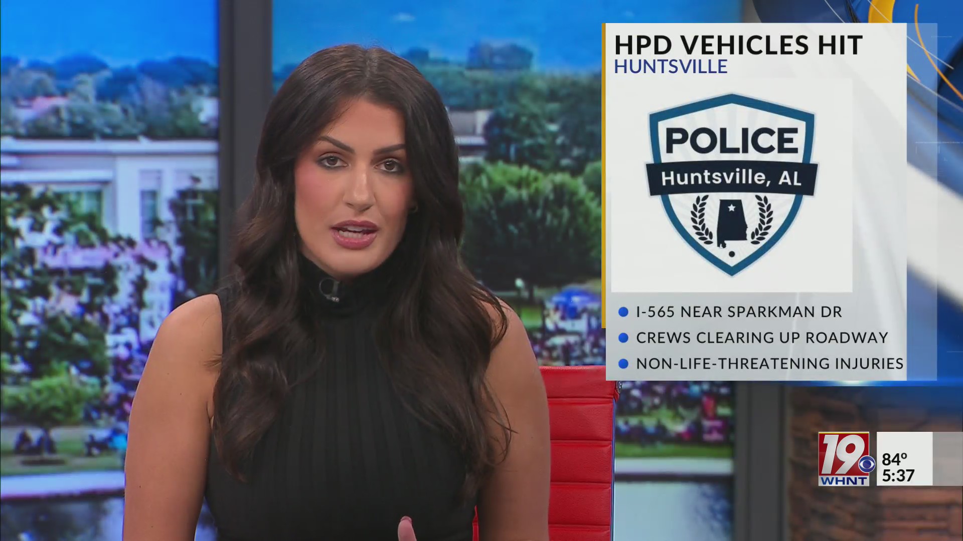 HPD Vehicles Hit | Sept. 21, 2025 | WHNT News 19 Sunday Evening – WHNT.com
