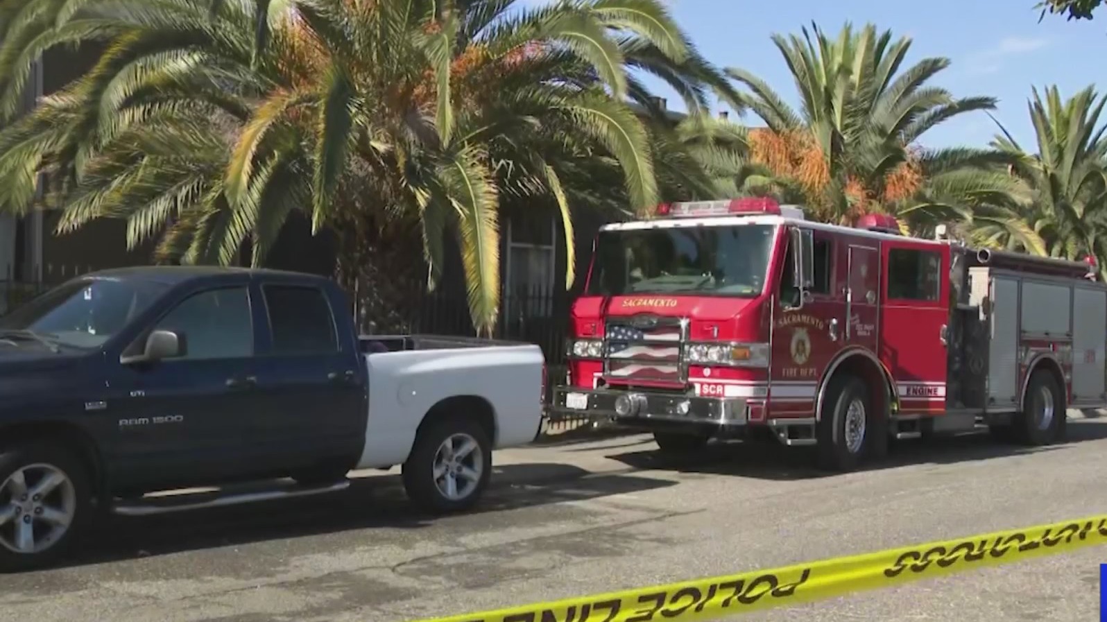 Fire department says Sacramento fire a possible crime scene after ...