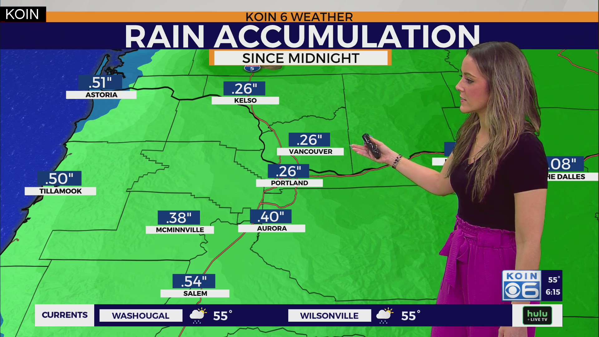 Weather forecast: A wet and gusty start to the week around the PNW ...