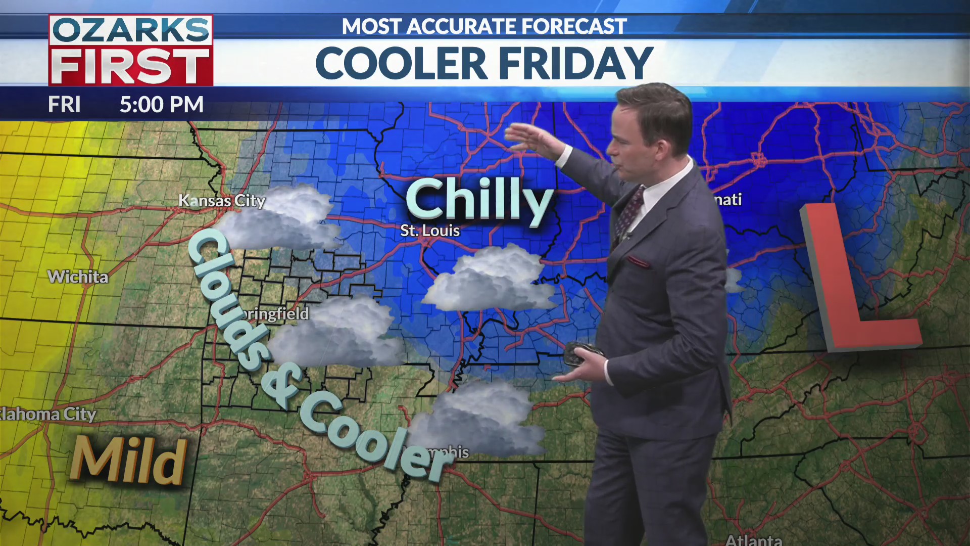 Temperatures take a dip before ramping up this weekend – KOLR ...