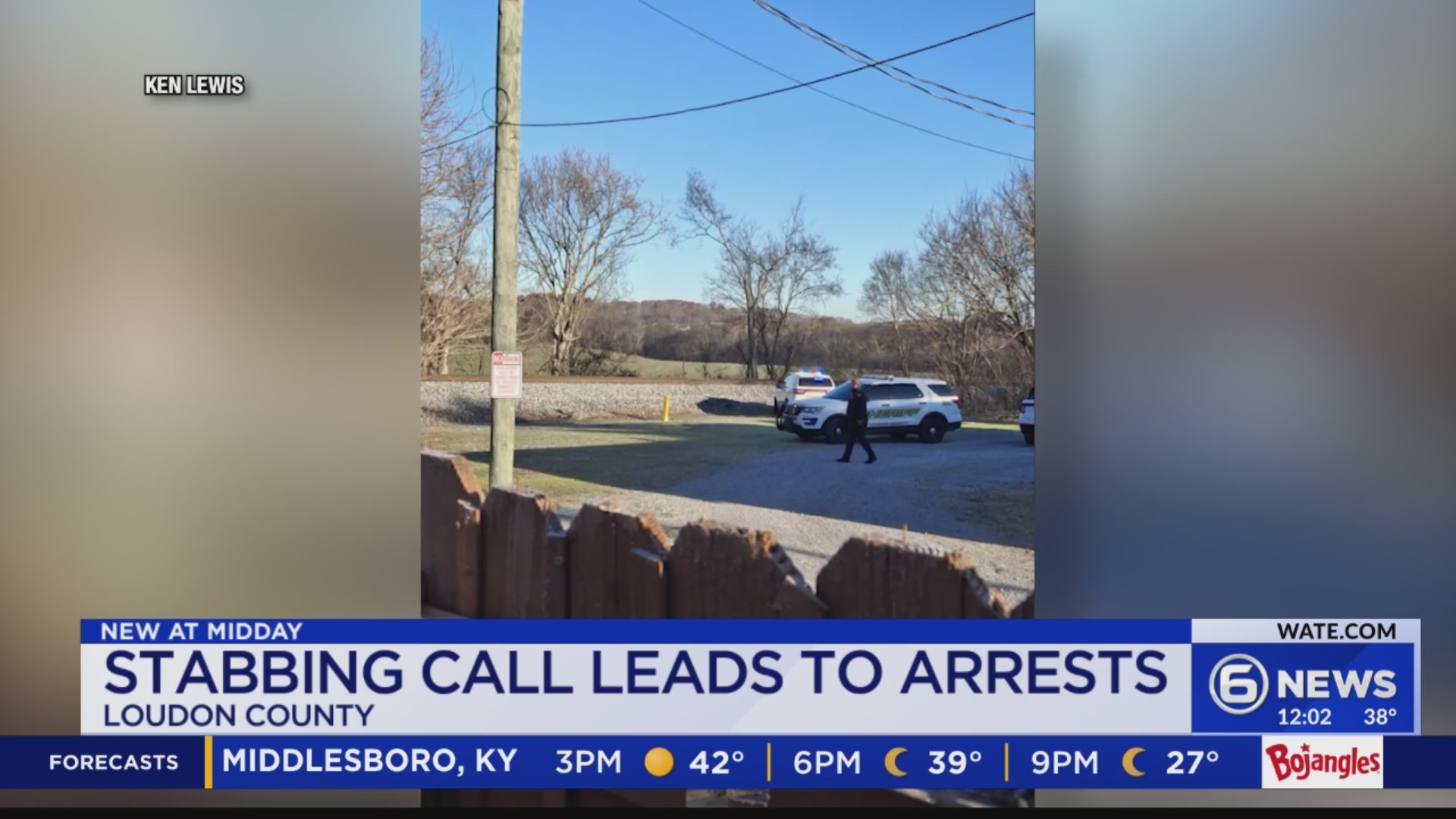 Suspect in custody after stabbing in Loudon County – WATE 6 On Your Side