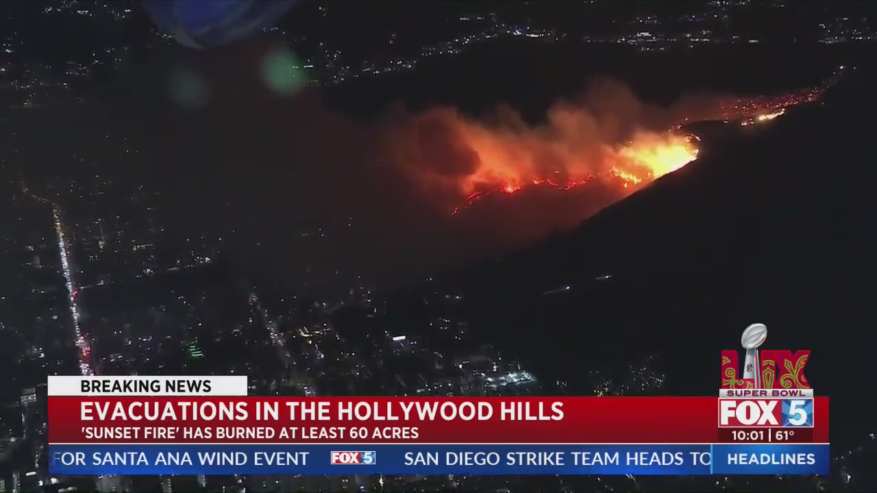 Wildfires break out in multiple parts of Los Angeles – FOX 5 San Diego ...