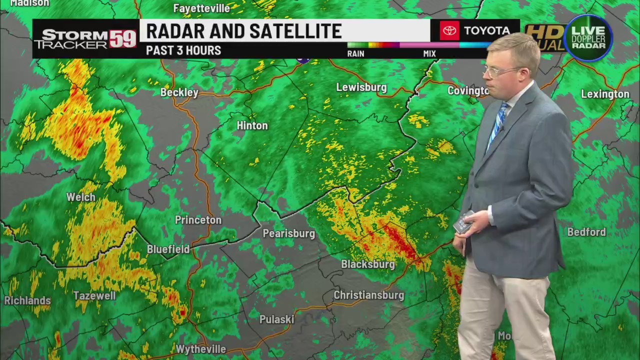 Unsettled week with multiple chances for showers and storms continue – WVNS