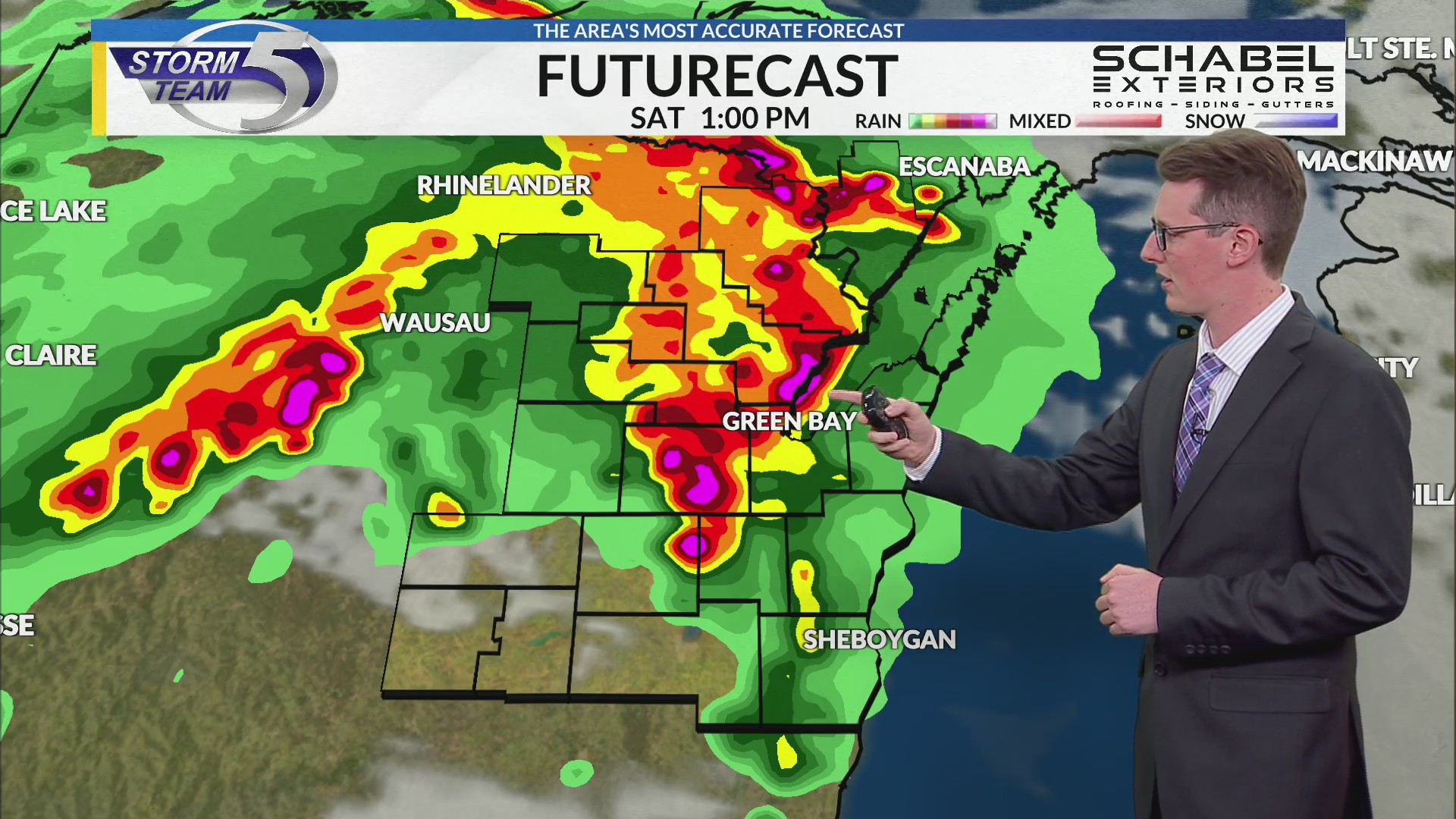 Northeast Wisconsin Weather (8/15/25) – WFRV Local 5 – Green Bay, Appleton