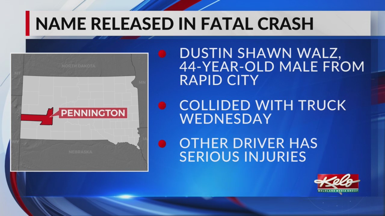 Names released in fatal Pennington County crash – KELOLAND.com
