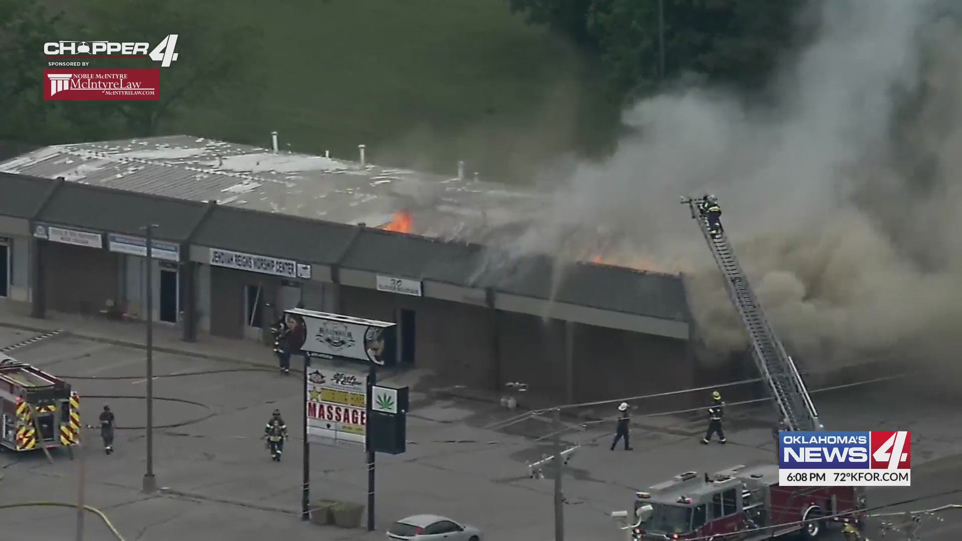 Fire guts Bethany businesses – KFOR.com Oklahoma City