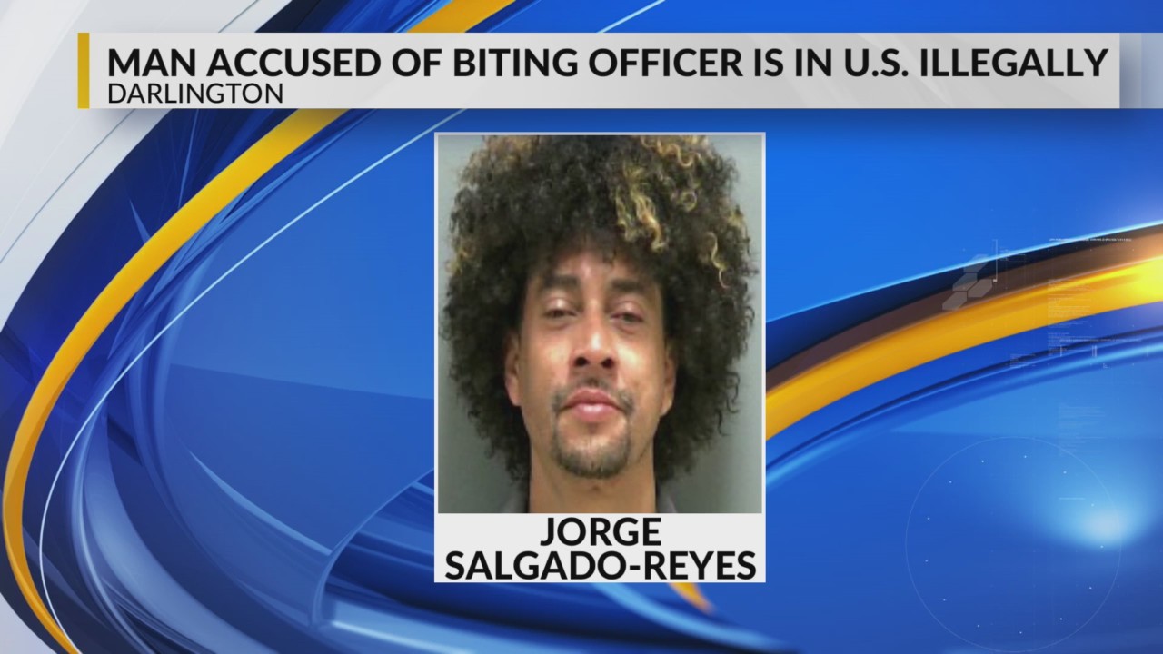 Man accused of biting Darlington County officer is in U.S. illegally ...
