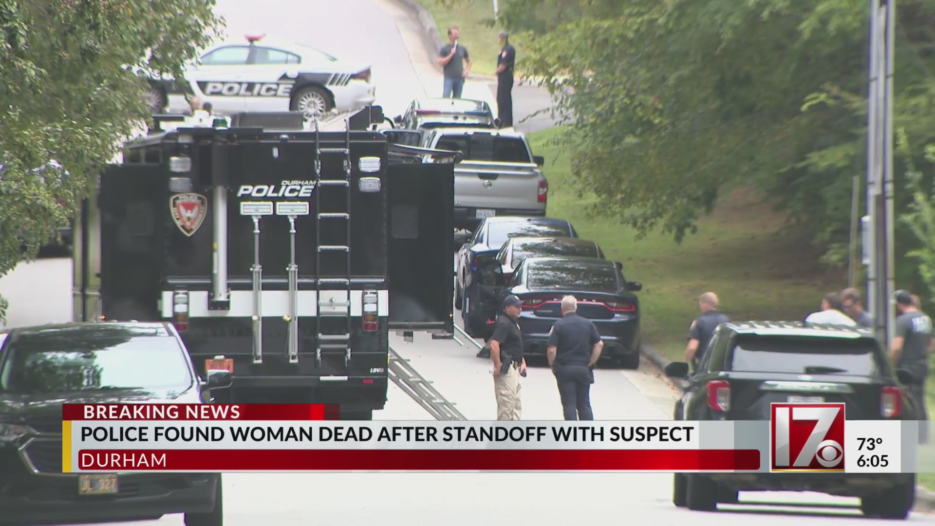 Durham police find woman dead after standoff with man – CBS17.com