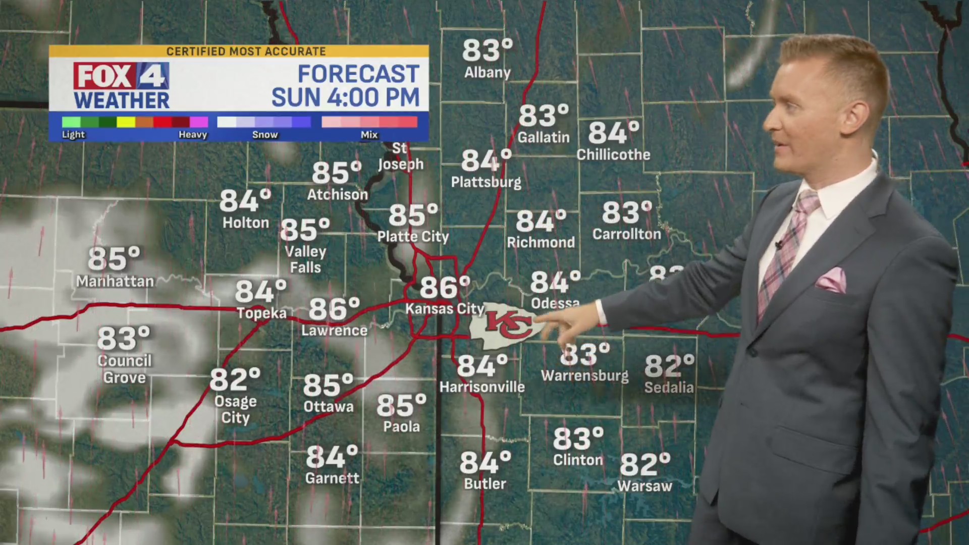 Saturday morning forecast – FOX 4 Kansas City WDAF-TV | News, Weather ...