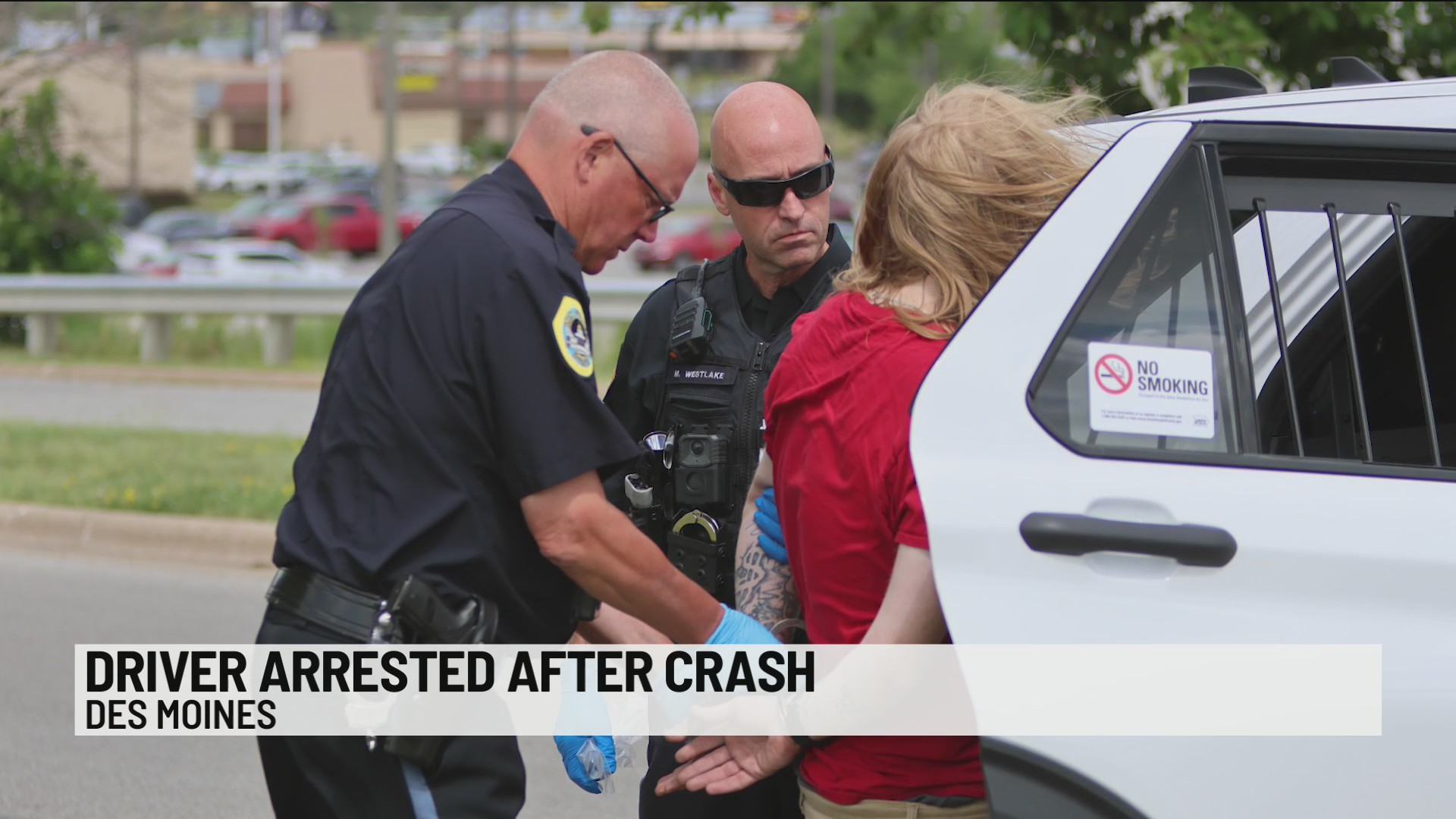 Des Moines chase suspect arrested while trying to hitch a ride from