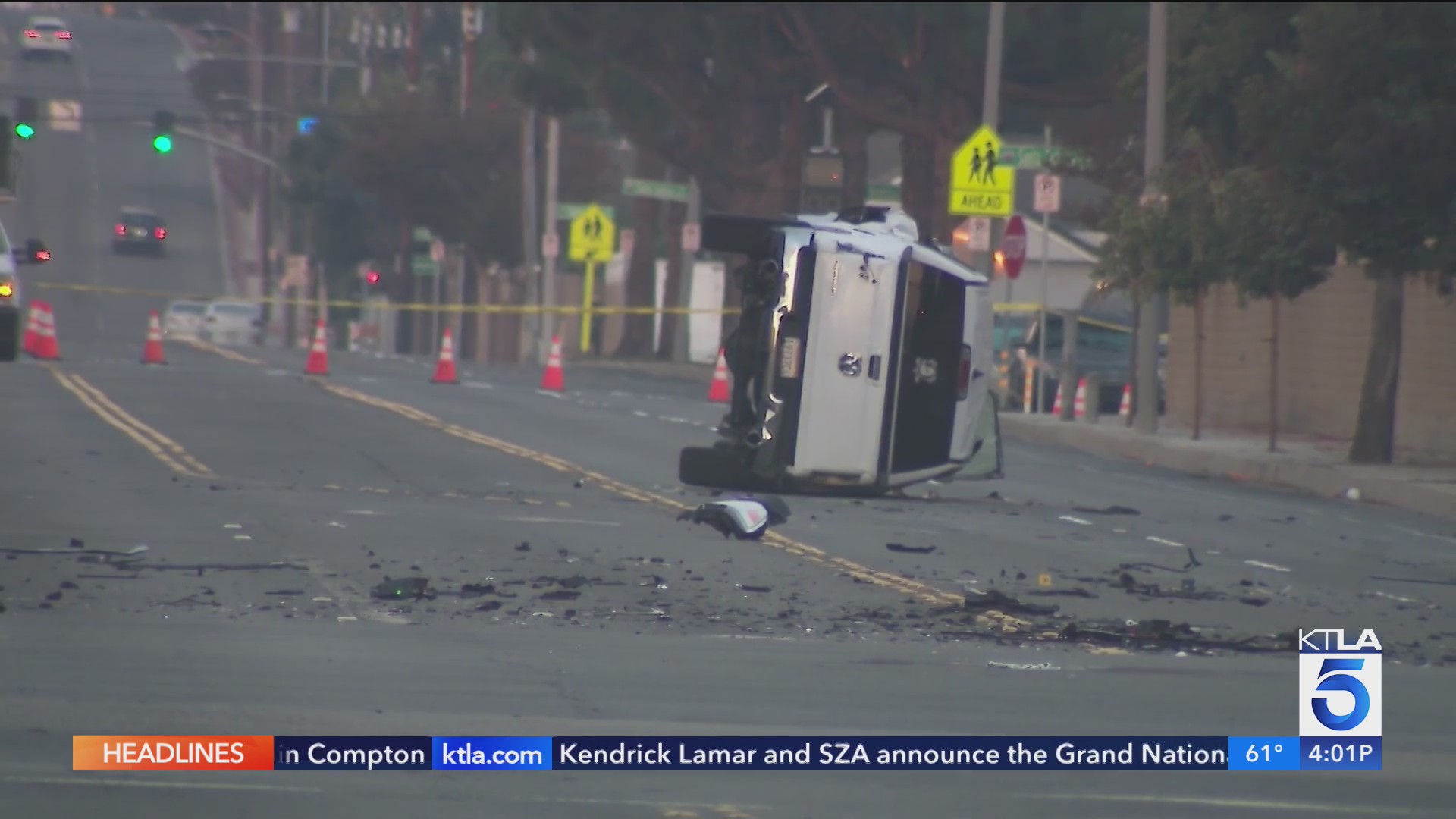 Fleeing arson suspect slams into car, killing innocent woman – KTLA