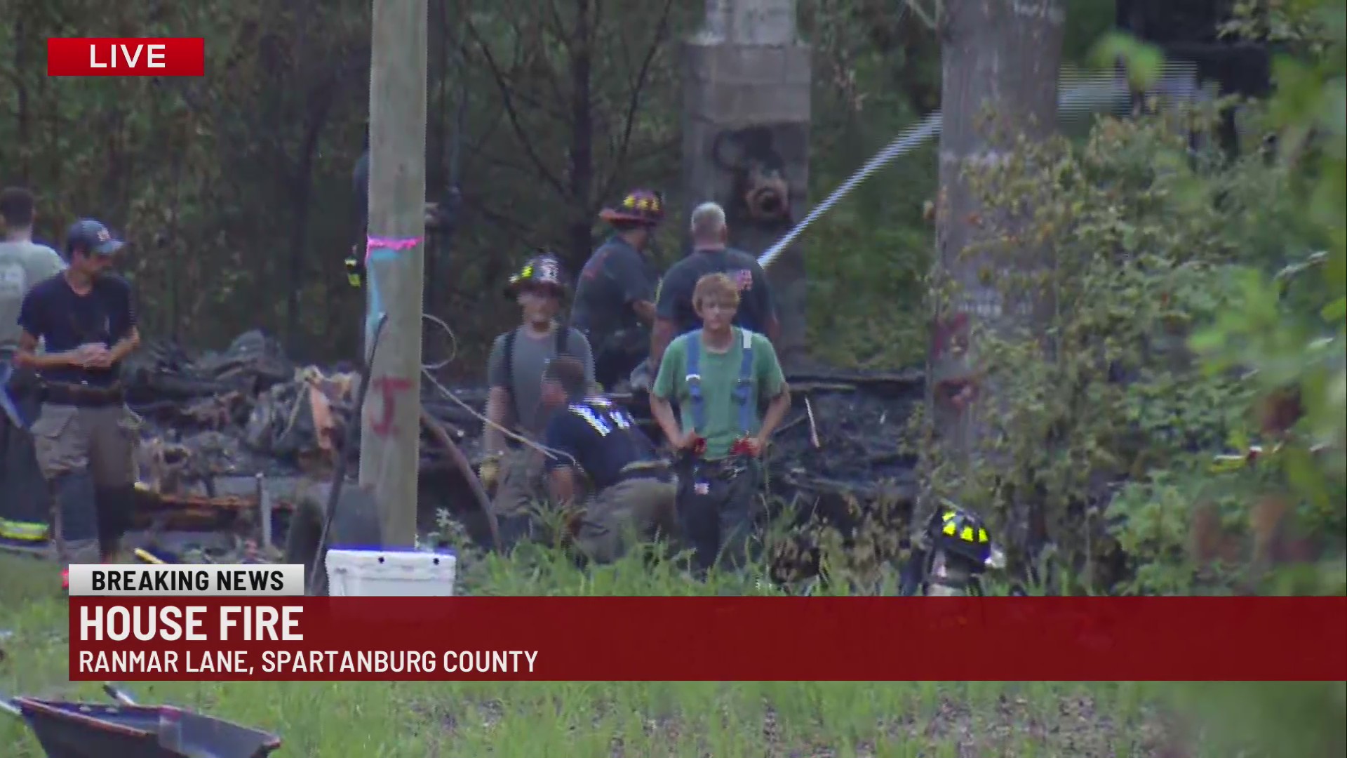 Crews respond to fire in Spartanburg Co. – WSPA 7NEWS