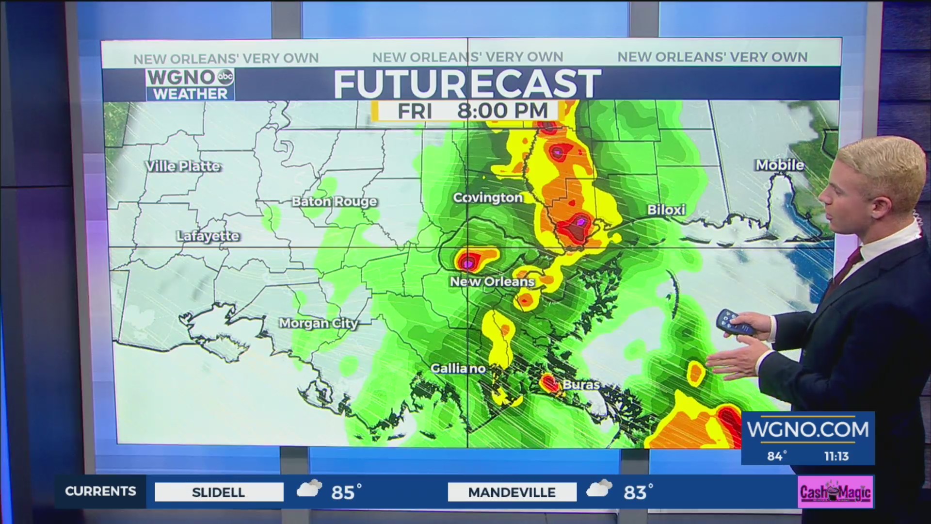 More storms for New Orleans late Friday through Saturday – WGNO
