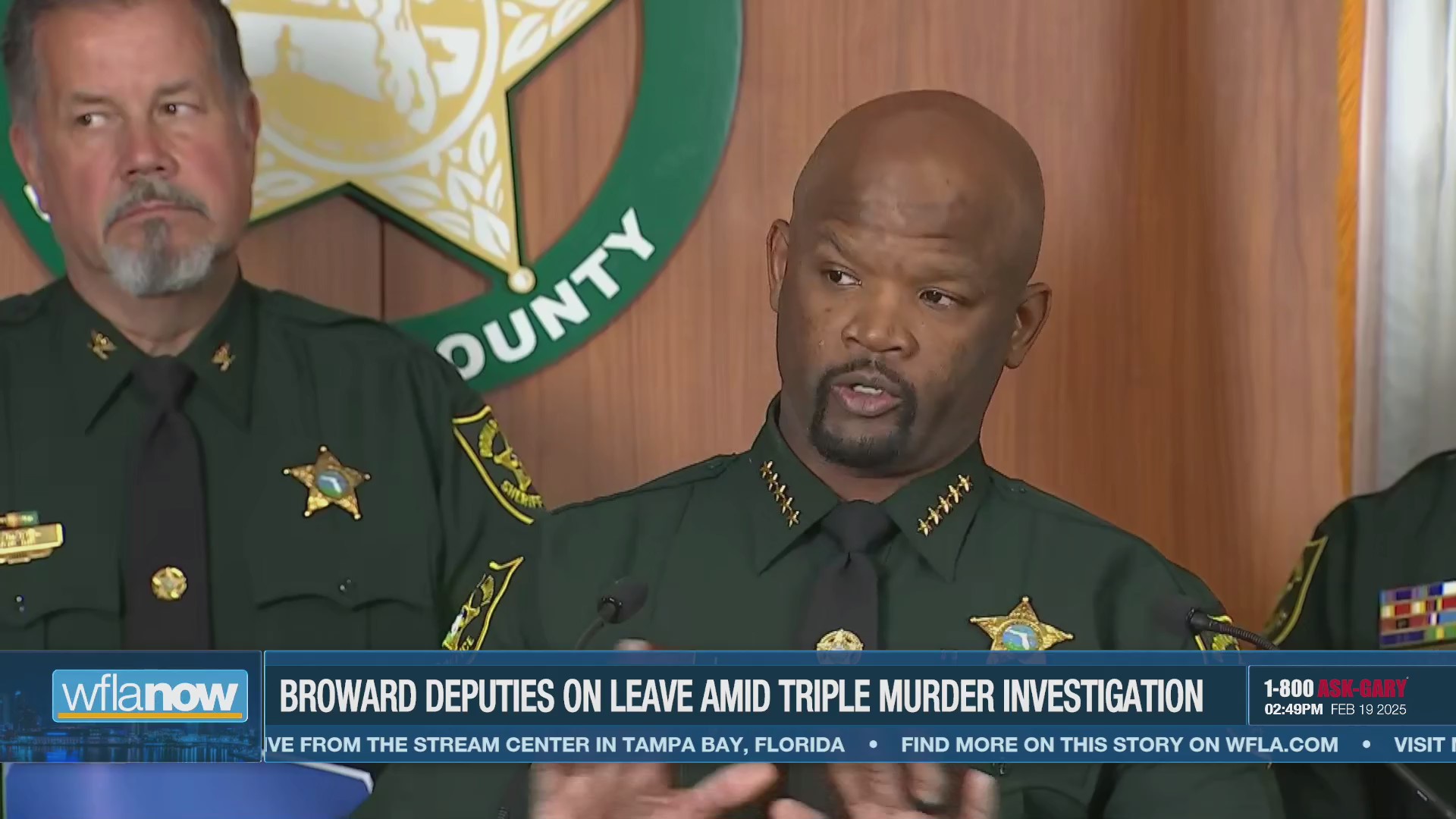 Several Broward deputies on leave amid triple murder investigation – WFLA