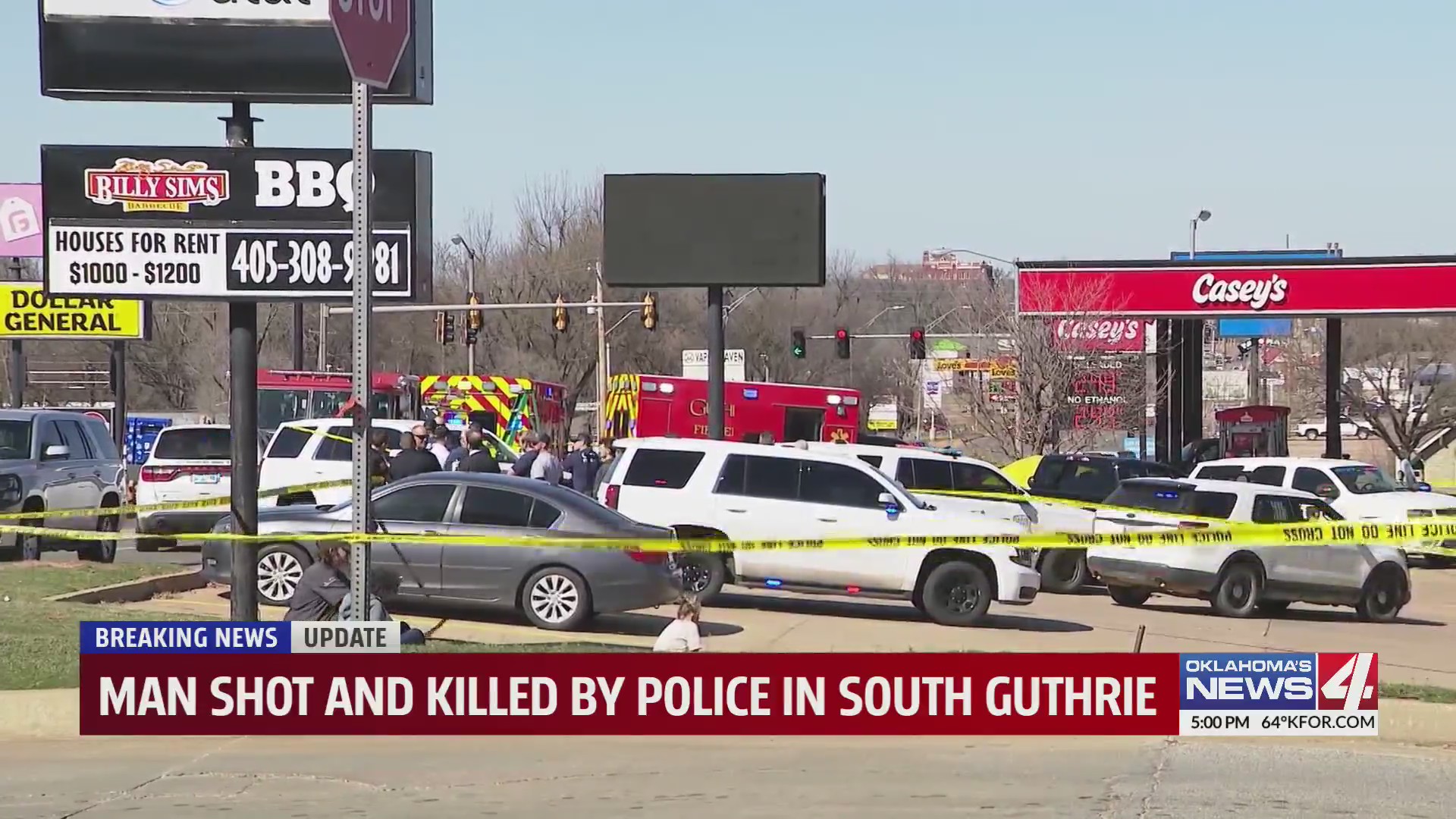 Man shot and killed by police in south Guthrie – KFOR.com Oklahoma City