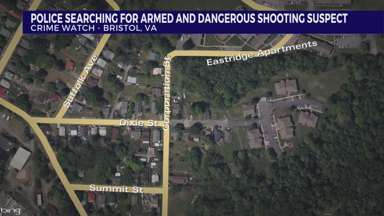 Bristol, Va. police searching for armed and dangerous shooting suspect ...