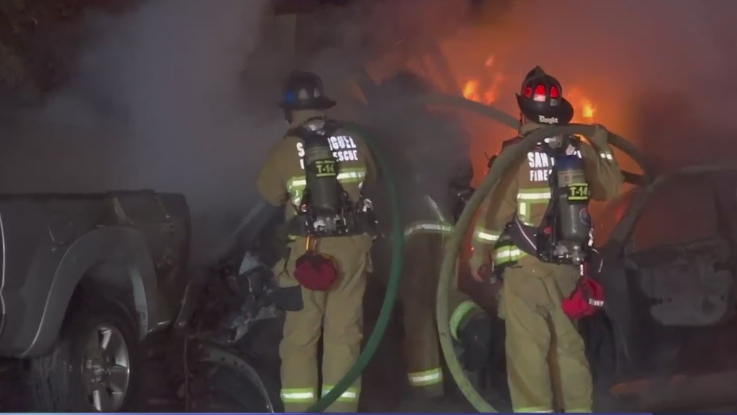 Good Samaritan saves driver from burning car in Lemon Grove – FOX 5 San ...