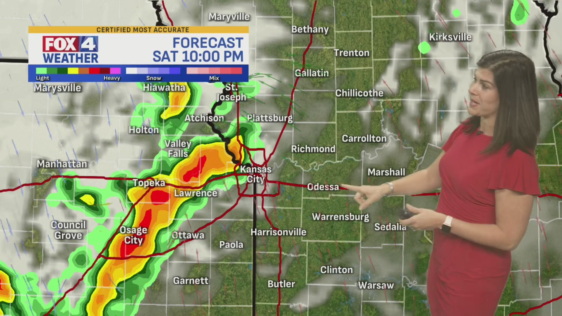 Friday Morning Forecast – FOX 4 Kansas City WDAF-TV | News, Weather, Sports