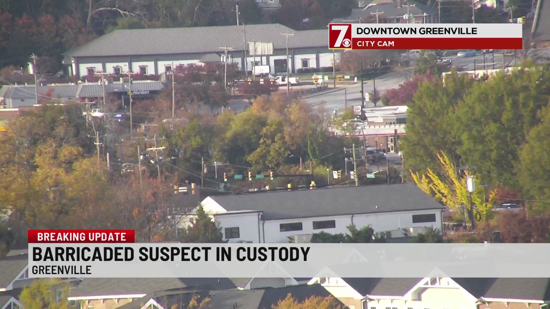 Man arrested after standoff in Greenville – WSPA 7NEWS
