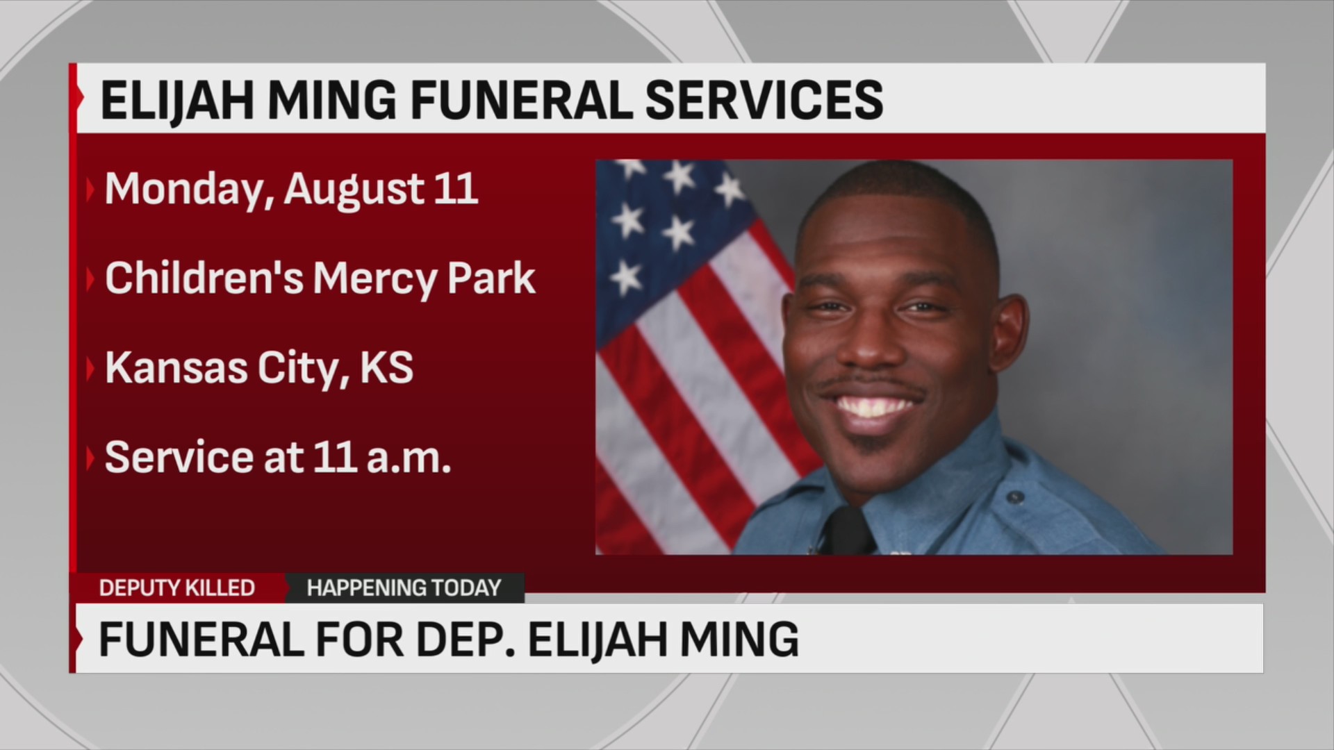 Funeral to honor life of fallen Deputy Elijah Ming held on Monday – FOX