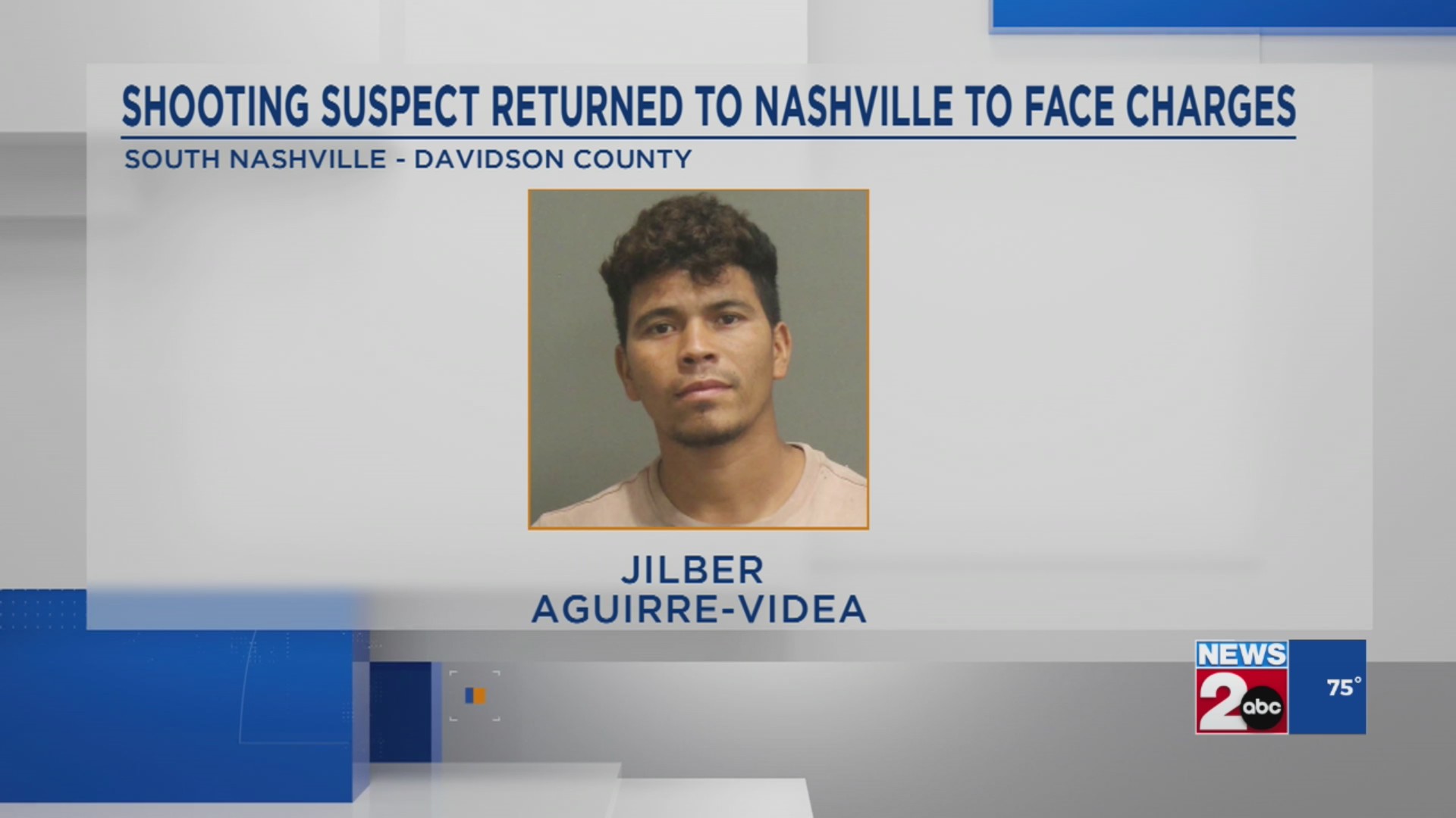 Shooting suspect returned to Nashville to face charges – WKRN News 2