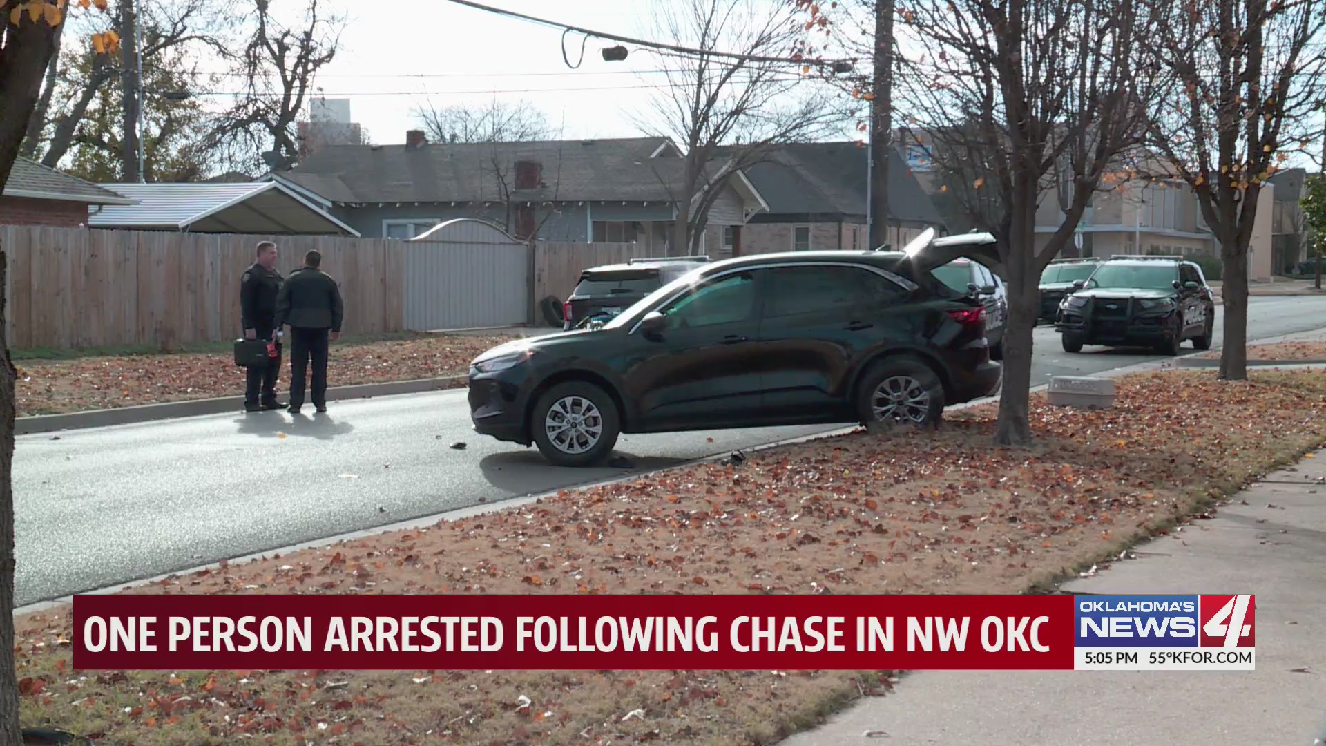 One person arrested following chase in NW OKC – KFOR.com Oklahoma City