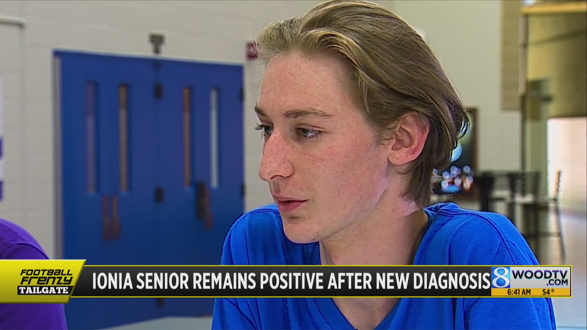 Ionia High School senior powers through recent diagnoses