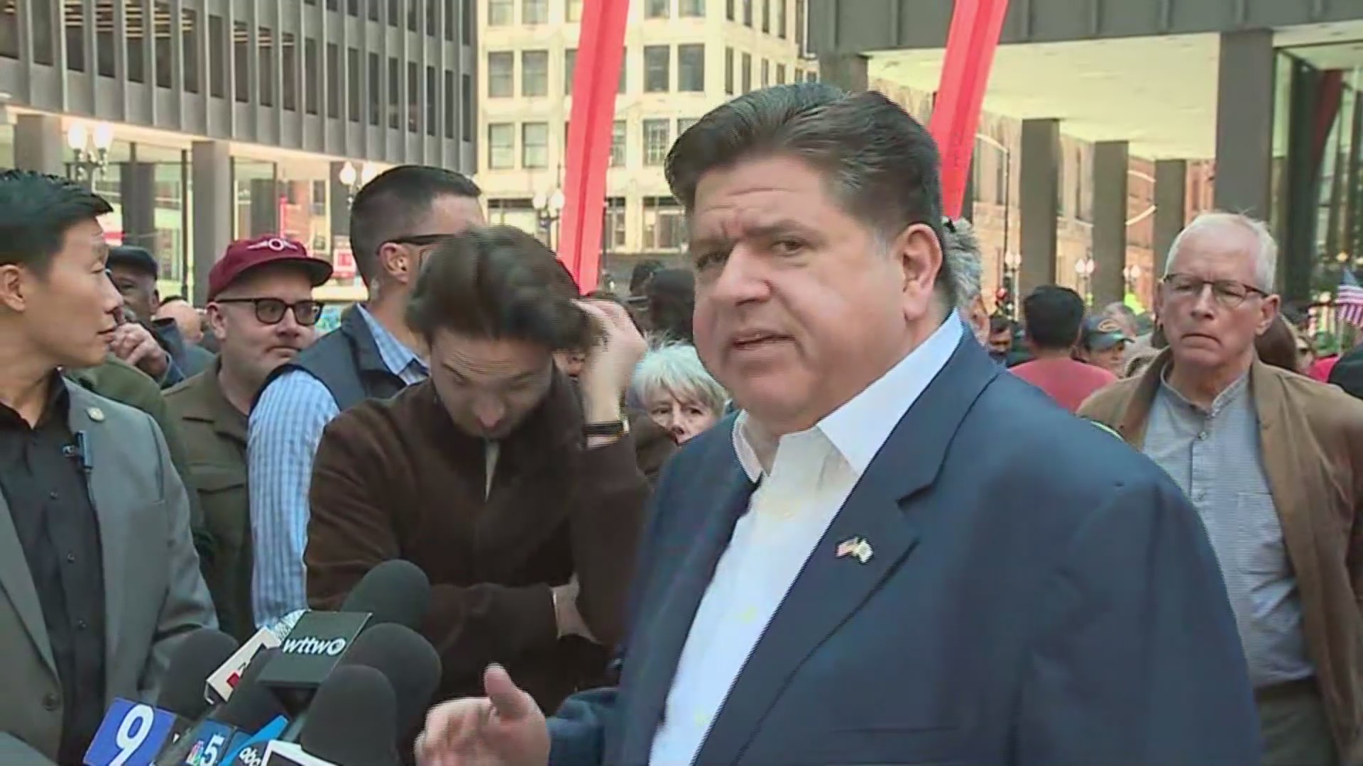 Pritzker to Trump: ‘Come and get me’ – WGN-TV