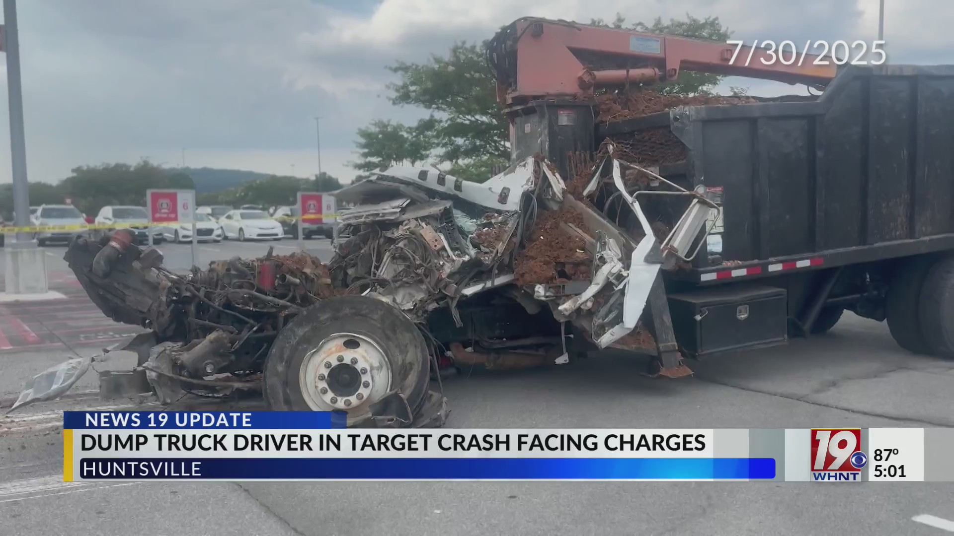 Dump Truck Driver In Target Crash Facing Charges | August 11, 2025 ...