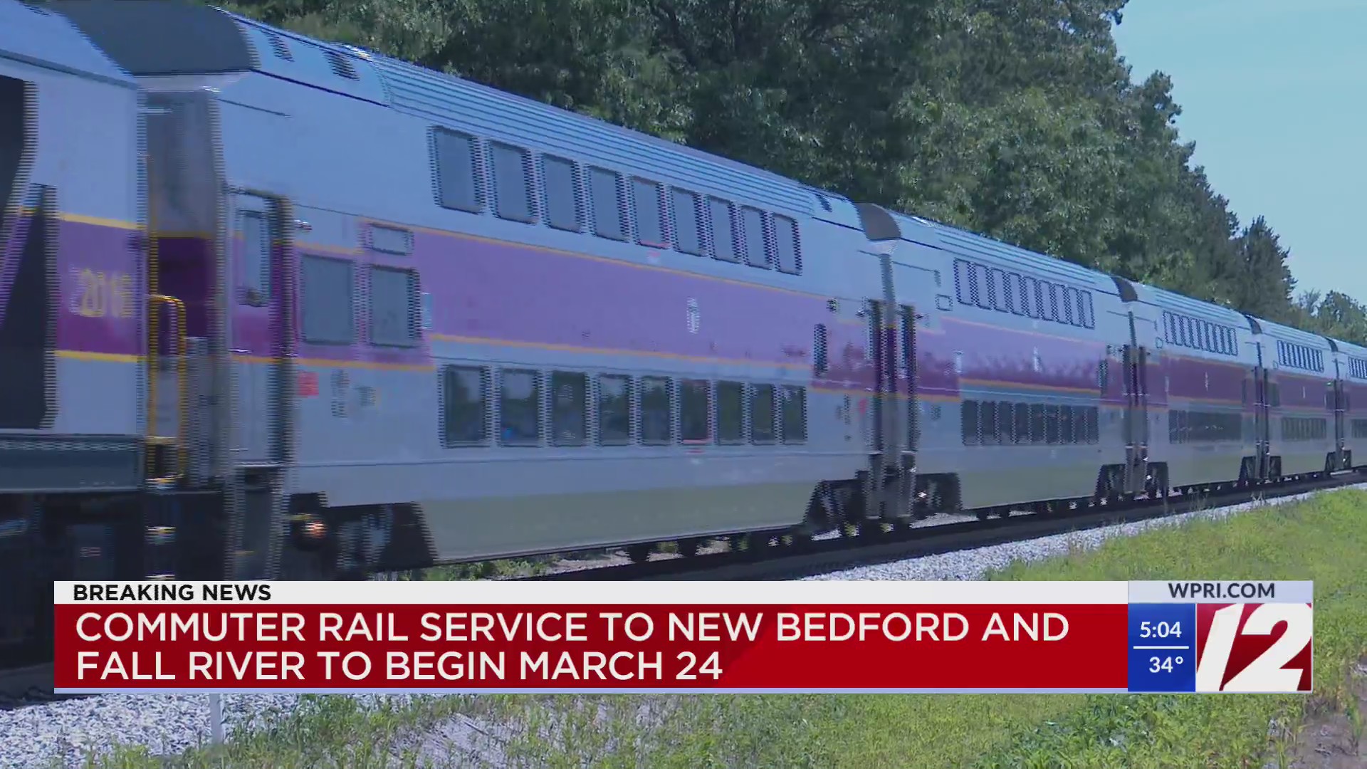 MBTA South Coast Rail to begin passenger service in March – WPRI.com