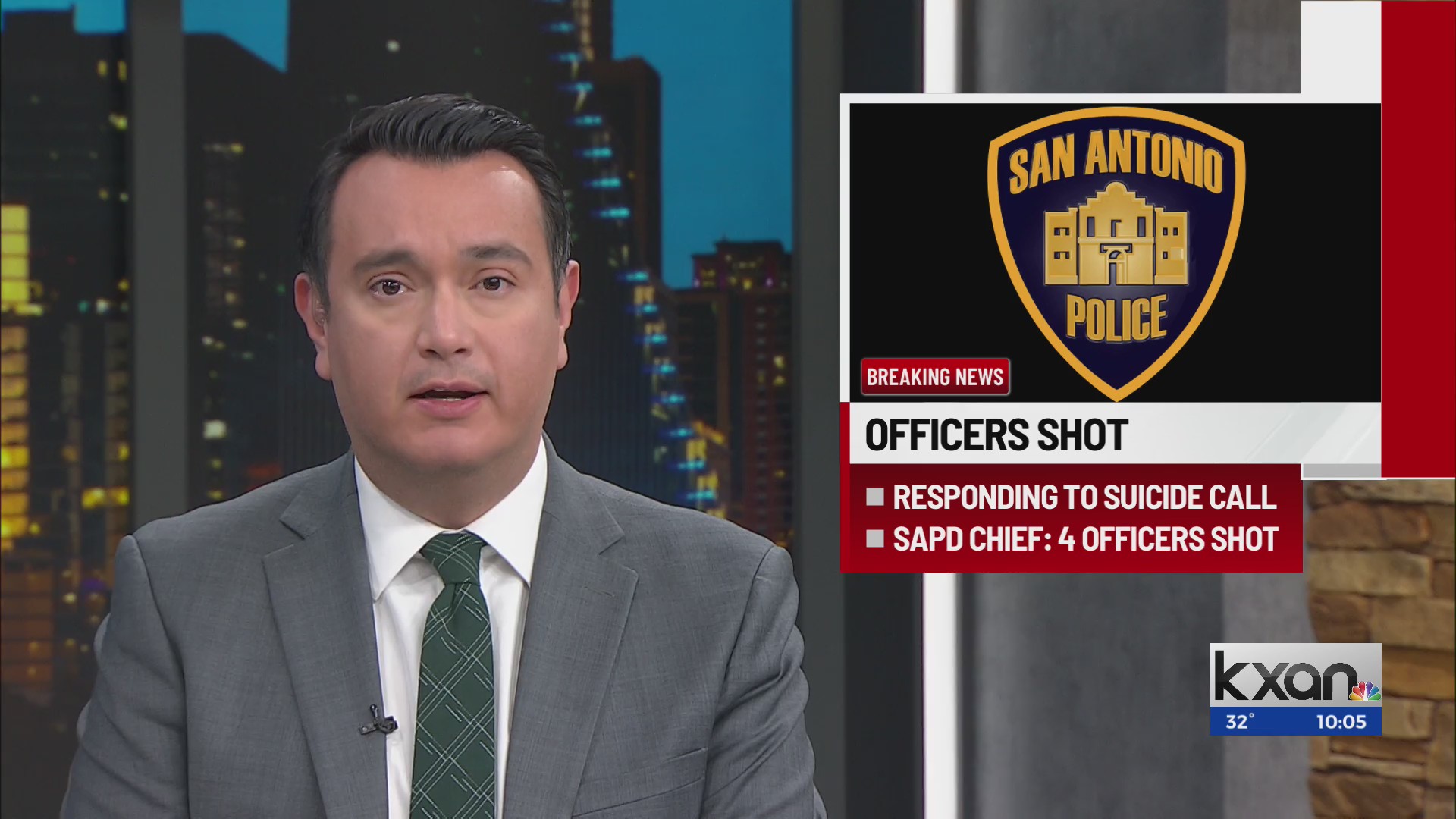 SAPD: 4 officers injured after shooting in San Antonio – KXAN Austin